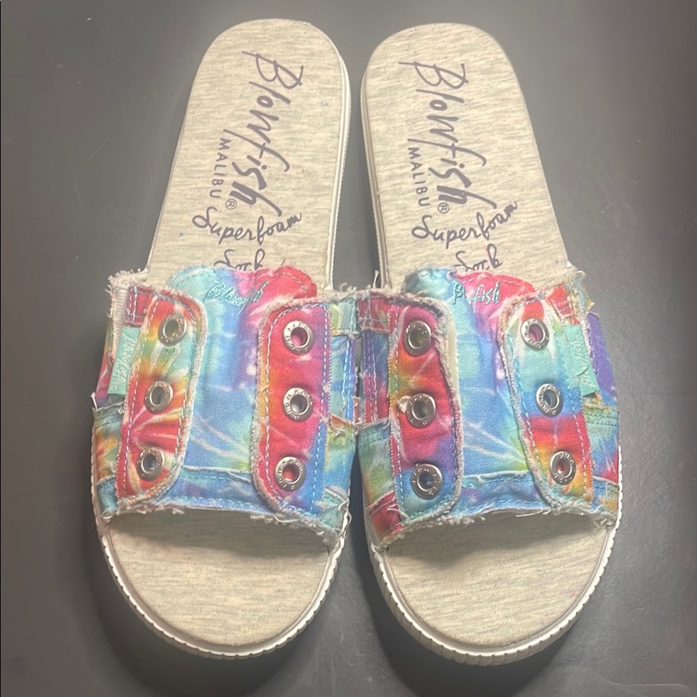 Blowfish Malibu Women's Tie Dye Slide Sandals